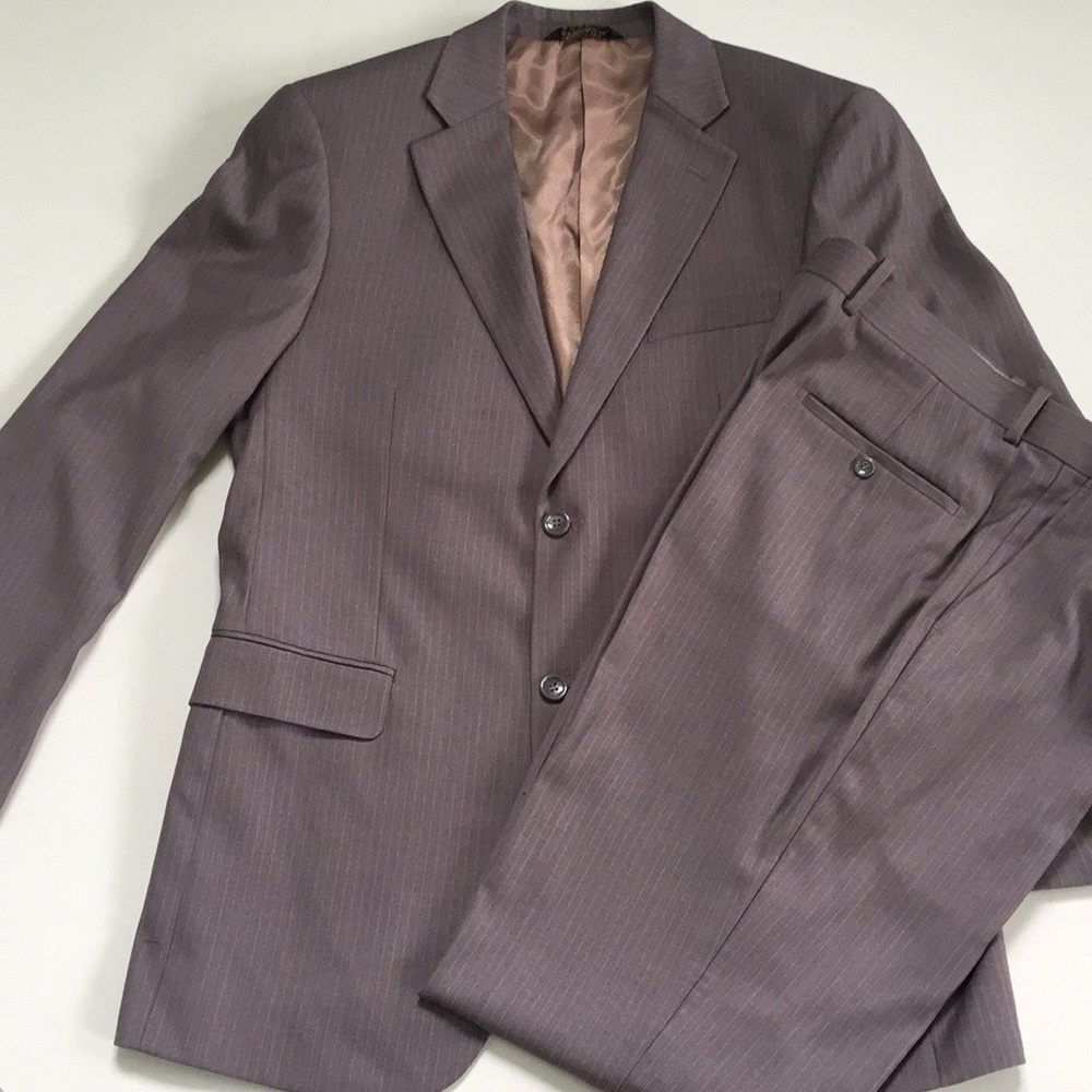 Caravelli Pinstriped Suit2 Piece